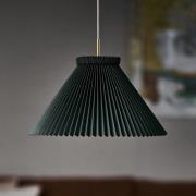 LE KLINT Hängeleuchte Model 1, moosgrün, Papier, Ø 44 cm