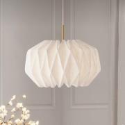 LE KLINT Hängeleuchte Softly Pleated I, Ø 42 cm, weiß, Filz
