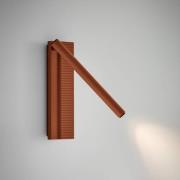 Bover LED-Wandleuchte Arid A/02 terracotta, Alu, 2.700 K