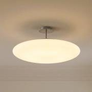 Lindby LED-Deckenleuchte Gunda, weiß, Glas, Ø 48 cm, dimmbar