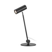 LED-Tischleuchte Arlo, schwarz, Eisen, Höhe  52,8 cm, dim.