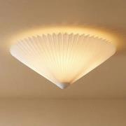 Deckenleuchte Plisado, weiß, Ø 42 cm