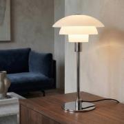Dyberg Larsen Tischlampe Morph, opal, Höhe 35 cm, Glas