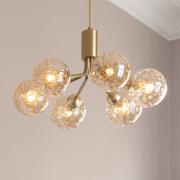 Nuura Pendelleuchte Apiales 6, Ø 50 cm, messingfarben/gold