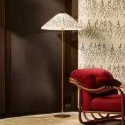 GUBI Stehleuchte 9602 Garro Éditions Henry Moore, Textil