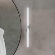 LED-Wandleuchte Runt, Länge 60 cm, chrom, 4.000 K, IP44