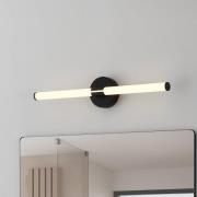 LED-Wandleuchte Ramola, schwarz, Breite 60 cm, IP44, CCT