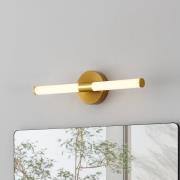 LED-Wandlampe Ramola, messingfarben, Breite 45 cm, IP44, CCT