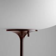 GUBI Stehleuchte Stemlite, schwarz-rot, Höhe 110 cm, dimmbar