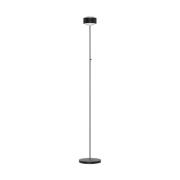 Puk Maxx Eye Floor LED Linse matt, schwarz/chrom