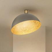 Deckenleuchte Sfera, Ø 50cm, taupe/gold, Metall, E27