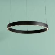 LED-Hängelampe Layla, schwarz, Ø 64 cm CCT, höhenverstellbar