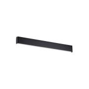 Ideal Lux LED-Wandleuchte Delta schwarz Breite 83 cm 3.000 K
