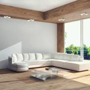 LED-Wandleuchte Lido, stahlgrau, Metall, 2.700 K