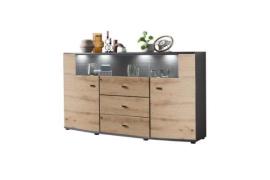 Sideboard DERA 085 Artisan Eiche/Anthrazit