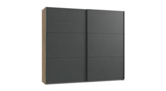 Schwebetürenschrank 200 cm breit LEVEL36 A von WIMEX Grau