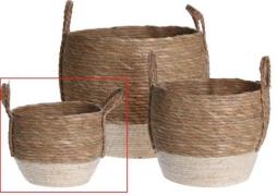 KORB 1 Stück Natur klein Größe S KR2000820  Willow / Rattan Braun