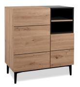 Kommode NOLA 01A von Finori  Artisan Oak / Schwarz