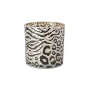 Windlicht 15x15cm ANIMALPRINT von Werner Voss