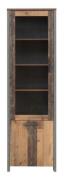 Vitrine CLIF von Forte Old-Wood Vintage / Beton