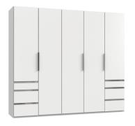 Kleiderschrank 250 cm breit LEVEL36 A von WIMEX Weiß