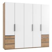 Drehtürenschrank 5trg LEVEL36 A von WIMEX Weiß