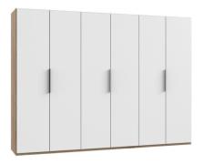 Drehtürenschrank 6trg LEVEL36 A von WIMEX Weiß
