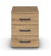 Nachttisch MAIKA inkl. 3 Schubladen von Rauch Artisan Eiche