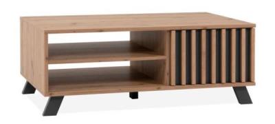 Couchtisch MEDAN 55A von Finori Artisan Oak / Anthrazit