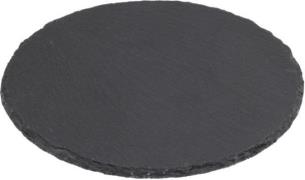 TABLETT Servierplatte Tischset Platzset Durchmesser ca. 20 cm Schiefer...