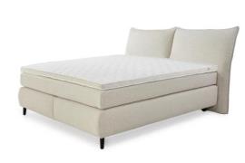 Boxspringbett ca. 180x200 cm inkl. Matratze H3/H4 und Topper Beige