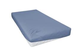 Spannbetttuch ca. 150x200 cm blau Jersey