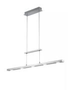 LED-Pendelleuchte 7 x 4W Silber 1 Stück Metall Hellgrau