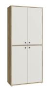 Schuhschrank 4-türig 192 cm hoch Sand/Mauvella