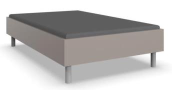Bett ca.120x200 cm höhenverstellbar Saharagrau