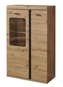 Stauraumelement inkl. Beleuchtung ca.80x130x38 cm Artisan , Abs. Schwa...