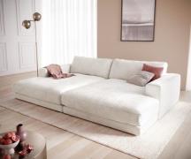 Big-Sofa Cubico 290x170 cm Cord Beige