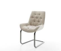 Freischwinger Taimi-Flex Webstoff Soft Beige Freischwinger flach Graph...