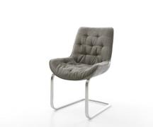 Freischwinger Taimi-Flex Bouclé Soft Schlamm Freischwinger flach Edels...