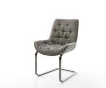 Freischwinger Taimi-Flex Bouclé Soft Schlamm Freischwinger flach Graph...