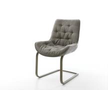 Freischwinger Taimi-Flex Bouclé Soft Schlamm Freischwinger flach Effek...