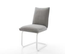 Freischwinger Lelio-Flex Strukturstoff Soft Grau Freischwinger flach W...