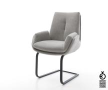 Freischwinger Clea-Flex Strukturstoff Soft Grau Freischwinger flach Sc...