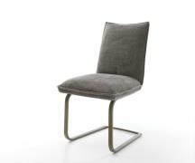 Freischwinger Lelio-Flex Bouclé Soft Schlamm Freischwinger flach Effek...