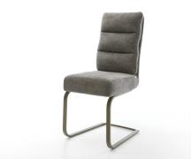 Freischwinger Pela-Flex Bouclé Soft Schlamm Freischwinger flach Effekt...