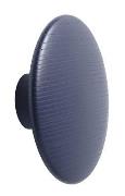 Wandhaken The Dots Wood holz blau / Large - Ø 17 cm - Muuto - Blau