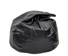 Sitzkissen Sitbag leder schwarz / Leder - Ø 90 cm - Serax - Schwarz