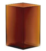 Vase Ruutu glas kupfer von R. & E. Bouroullec / L 20,5 x H 27 cm - Iit...