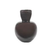 Vase Pure Small keramik braun / Steinzeug - Ø 24,5 x H 39 cm - Serax -...
