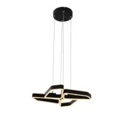 Lucande - Quinn 4 Pendelleuchte Black/Gold